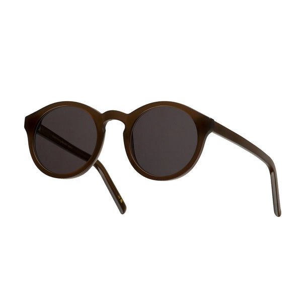 Barstow / Chocolate Acetate & Grey Solid Lens - Shade Files